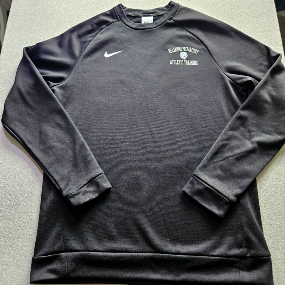 Nike Pullover Fleece Sweatshirt "Bellarmine Preparatory Athletic Training Size M